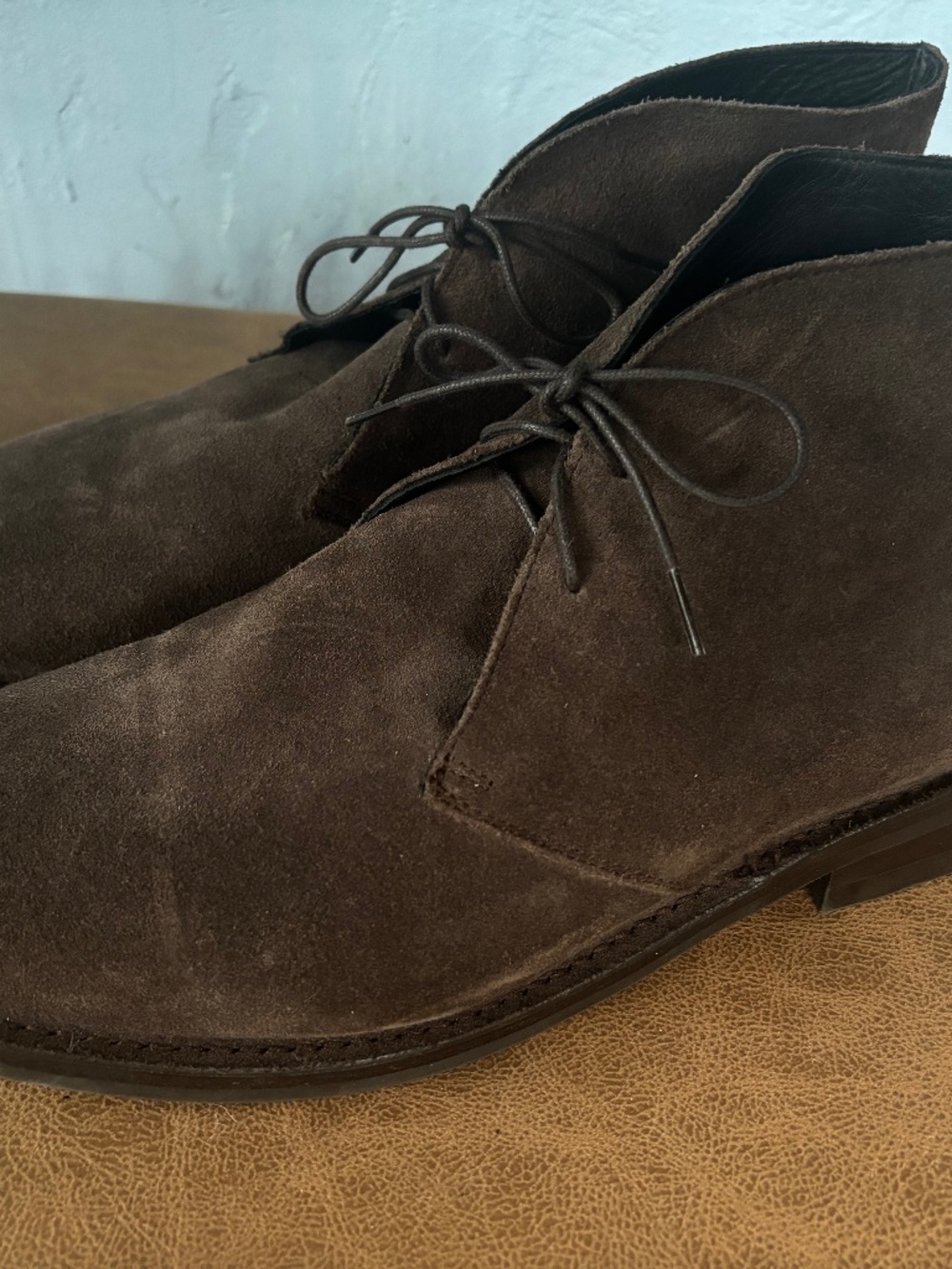 Thursday Boots Co Scout chukka boots Mocha brown suede 12.5